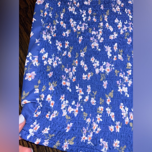 Hello Molly Blue Floral Mini Dress - Picture 6 of 8